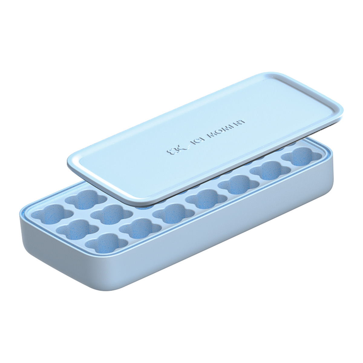 silicone ice cube trays with lid